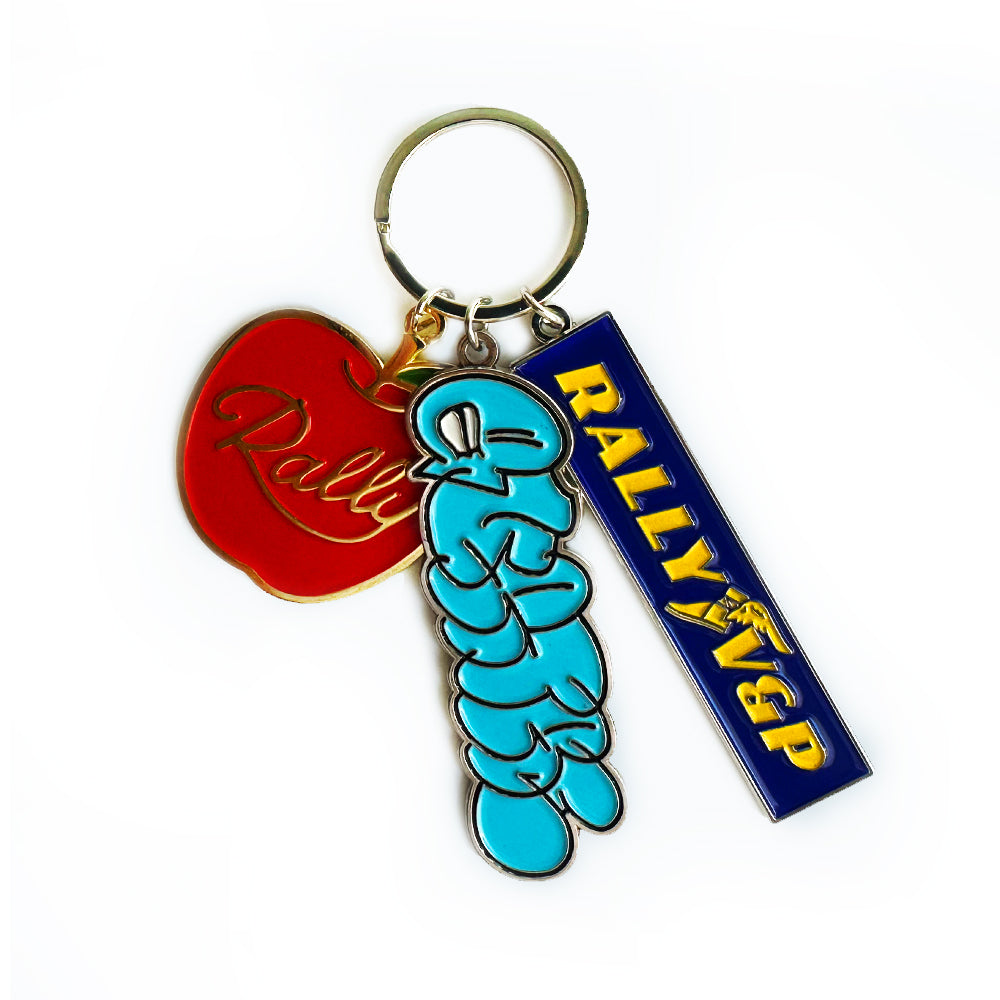 3-Piece Quatre Keychain